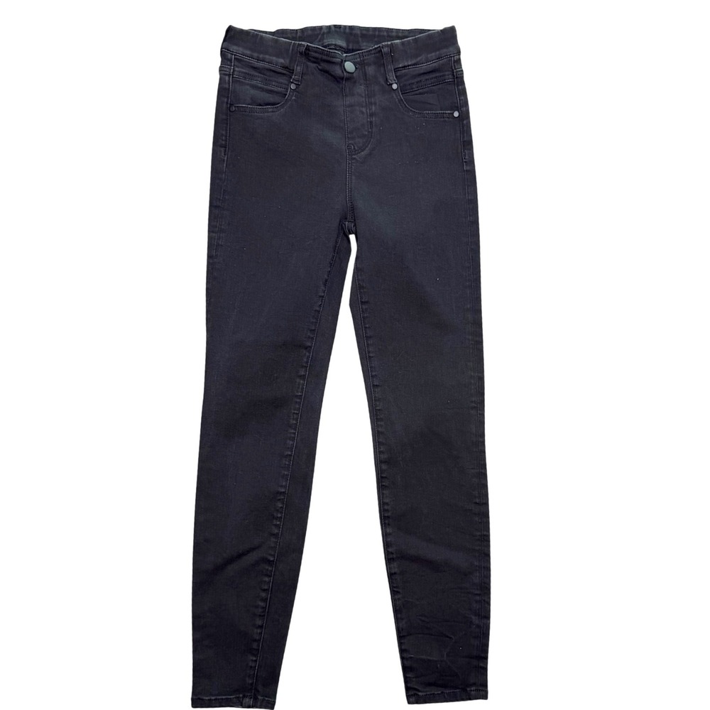 New Sweetlegs Skinny Jeans Jeggings High Rise‎ Black Goth Grunge Edgy Size 27